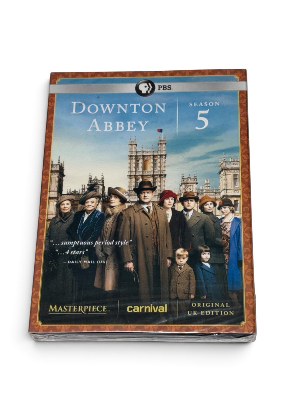PBS Downton Abbey Season 5 Original UK Version New Widescreen DVD